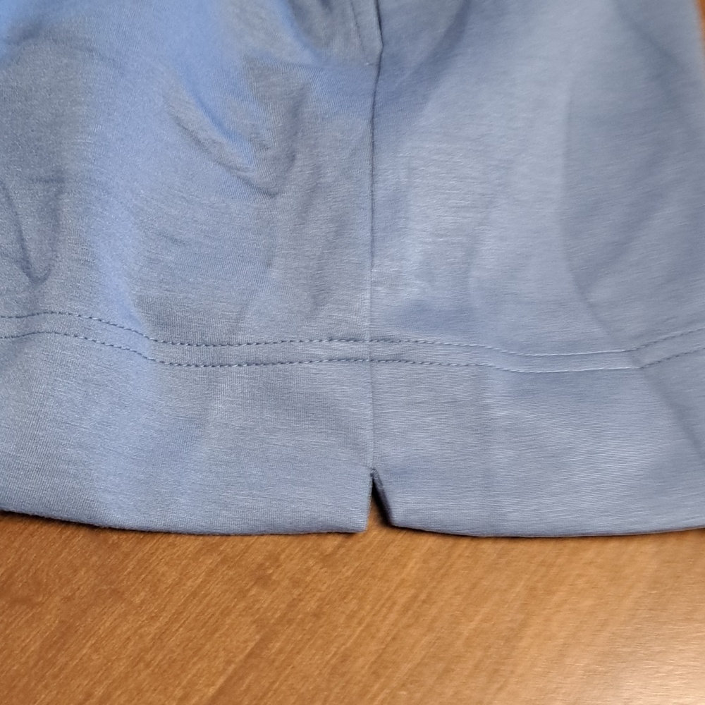 Umgee Casual Elastic Waist Blue Women’s Shorts - Picture 5 of 6
